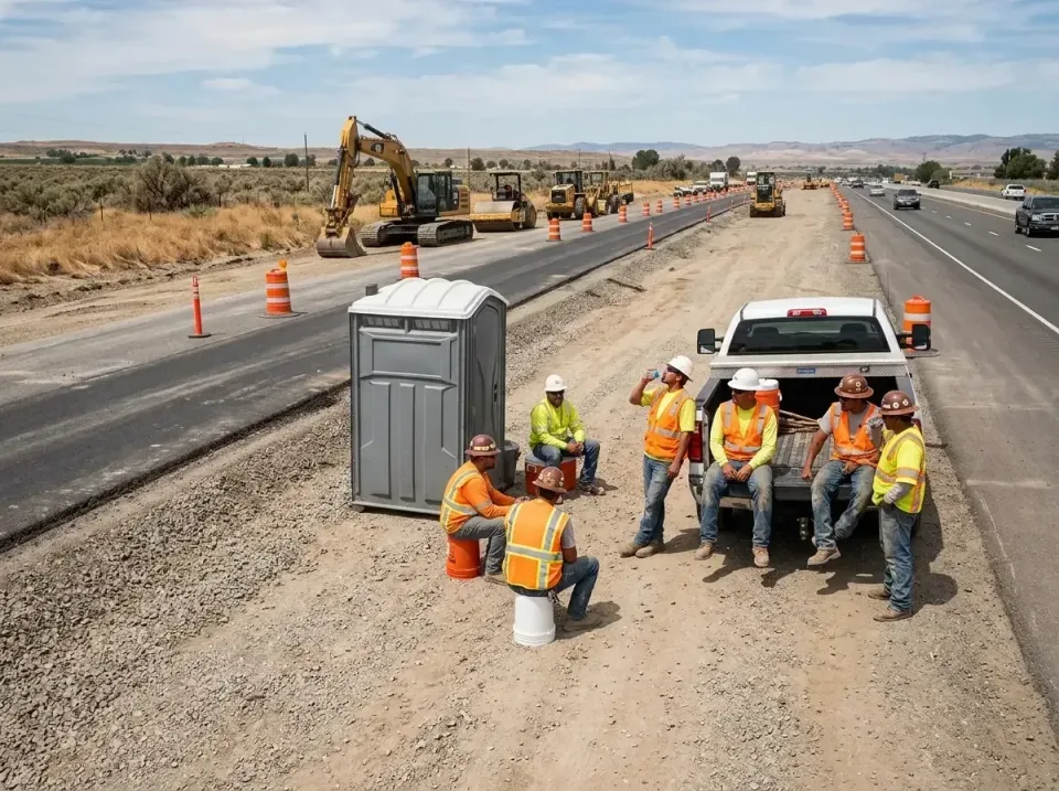 highway-road-construction-crew-007 — frequently asked questions, Porta Potty and Restroom Rentals in Chico, CA